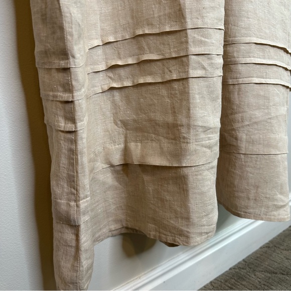 Gudrun Sjöden Woven Linen Dress in Natural NEW XXL - Picture 6 of 7